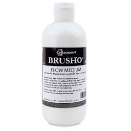 Brusho Flow Medium - Front of 300 ml Bottle