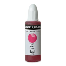 Vallejo Liquid Watercolor - Pink, 32 ml