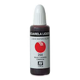Vallejo Liquid Watercolor - Crimson, 32 ml
