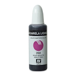 Vallejo Liquid Watercolor - Violet Red, 32 ml