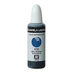 Vallejo Liquid Watercolor - Slate Blue, 32 ml