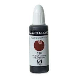 Vallejo Liquid Watercolor - Violet Brown, 32 ml