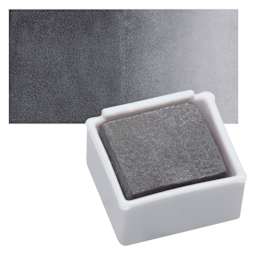 Derwent Watercolor Pan - Metallic Graphite pan and swatch