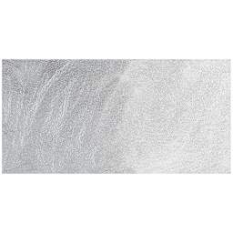 Derwent Watercolor Pan - Metallic Silver swatch