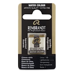 Rembrandt Watercolor Half Pan - Chinese White
