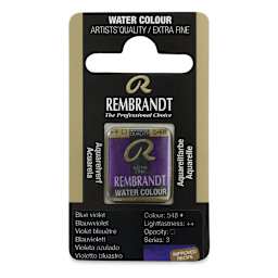 Rembrandt Watercolor Half Pan - Blue Violet