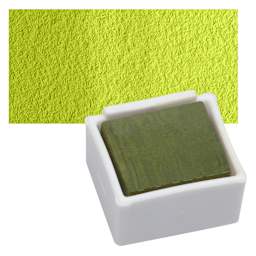 Derwent Graphitint Paint Pan - Meadow pan and swatch