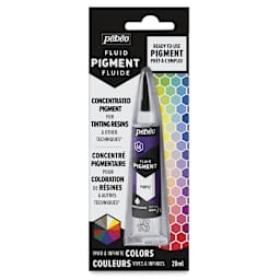 Pebeo Fluid Pigments - Front of package of Violet Pigment
