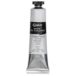 Cranfield Artists' Oils - Titanium White (Linseed), 40 ml, Tube