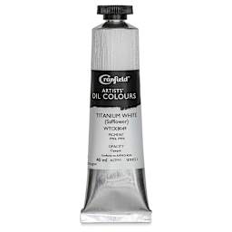 Cranfield Artists' Oils - Titanium White (Safflower), 40 ml, Tube