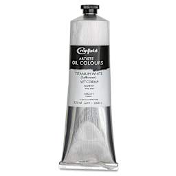 Cranfield Artists' Oils - Titanium White (Safflower), 225 ml, Tube