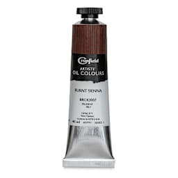 Cranfield Artists' Oils - Burnt Sienna, 40 ml, Tube