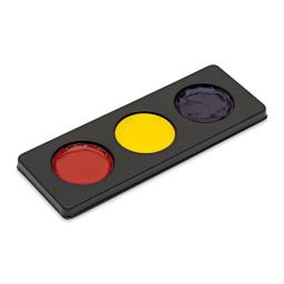 Richeson Art Paint Sets - Set of 3, Assorted Colors, .4 oz (Out of packaging, Angled)