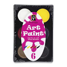 Richeson Art Paint Sets - Set of 6, Assorted Colors, .4 oz