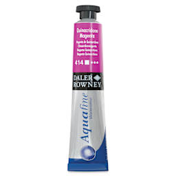 Daler-Rowney Aquafine Watercolors and Sets - Quinacridone Magenta, 8 ml, Tube