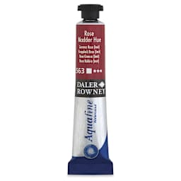 Daler-Rowney Aquafine Watercolors and Sets - Rose Madder Hue, 8 ml, Tube