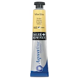 Daler-Rowney Aquafine Watercolors and Sets - Yellow Ochre, 8 ml, Tube