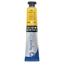 Daler-Rowney Aquafine Watercolor - Indian Yellow Hue, 8 ml Tube