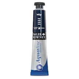 Daler-Rowney Aquafine Watercolor - Indigo, 8 ml Tube