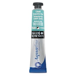 Daler-Rowney Aquafine Watercolor - Cobalt Turquoise Hue, 8 ml Tube