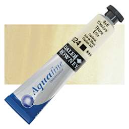 Daler-Rowney Aquafine Watercolor - Buff Titanium, 8 ml Tube and swatch