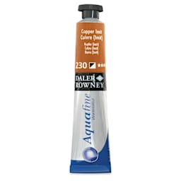 Daler-Rowney Aquafine Watercolor - Copper, 8 ml Tube
