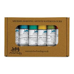 Michael Harding Artists Watercolors - Ocean Shore, Set of 6, 15 ml