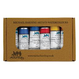 Michael Harding Artists Watercolors - Poppy Balser, Set of 6, 15 ml