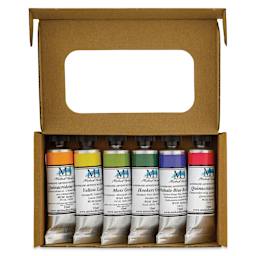 Michael Harding Artists Watercolors - Spring Floral, Set of 6, 15 ml open package