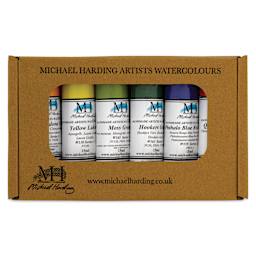 Michael Harding Artists Watercolors - Spring Floral, Set of 6, 15 ml