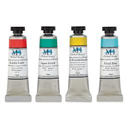 Michael Harding Artists Watercolors - MH Introductory, Set of 4, 15 ml