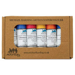 Michael Harding Artists Watercolors - Set of 6, Brienne Brown Essentials, 15 ml front of package