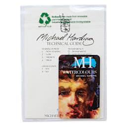 Michael Harding Artists Watercolor - Dot Card, 4 Colors, Intro front of packaging