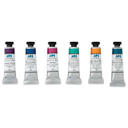 Michael Harding Artists Watercolors - Set of 6, Gem, 15 ml