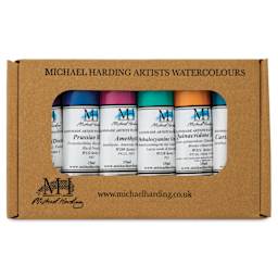 Michael Harding Artists Watercolors - Set of 6, Gem, 15 ml front of package