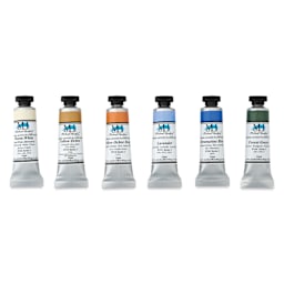 Michael Harding Artists Watercolors - Set of 6, Misty London, 15 ml