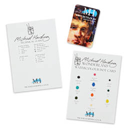 Michael Harding Artists Watercolor Dot Cards