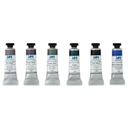 Michael Harding Artists Watercolors - Set of 6, Nocturne, 15 ml
