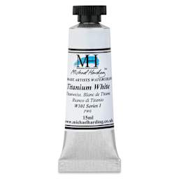 Michael Harding Artists Watercolor - Titanium White, 15 ml