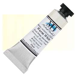 Michael Harding Artists Watercolor - Warm White, 15 ml tube and swatch