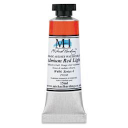 Michael Harding Artists Watercolor - Cadmium Red Light, 15 ml