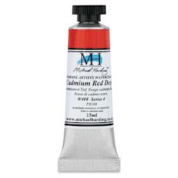 Michael Harding Artists Watercolor - Cadmium Red Deep, 15 ml