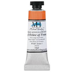 Michael Harding Artists Watercolor - Red Ochre of France, 15 ml