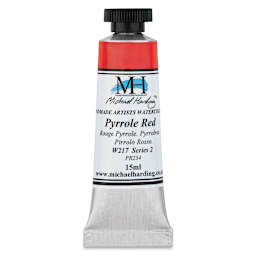 Michael Harding Artists Watercolor - Pyrrole Red, 15 ml