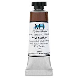 Michael Harding Artists Watercolor - Red Umber, 15 ml