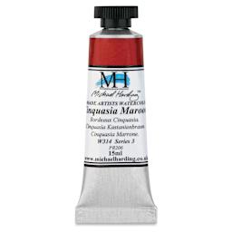 Michael Harding Artists Watercolor - Cinquasia Maroon, 15 ml