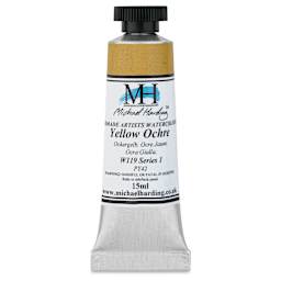 Michael Harding Artists Watercolor - Yellow Ochre, 15 ml