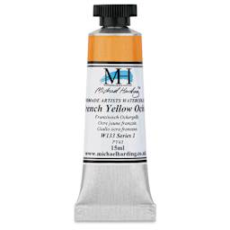 Michael Harding Artists Watercolor - French Yellow Ochre, 15 ml