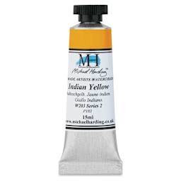 Michael Harding Artists Watercolor - Indian Yellow, 15 ml