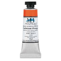 Michael Harding Artists Watercolor - Cadmium Orange, 15 ml